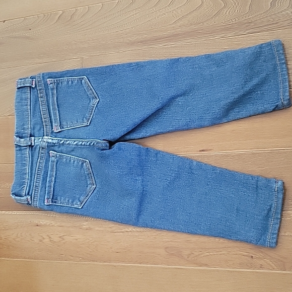 Girls Jordache jegging blue pink stripe 2T - Picture 6 of 6